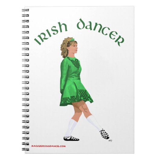 Irish Step Dancer Journal - Soft Shoe (Devant)