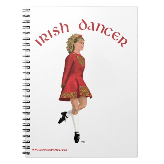 Irish Step Dancer Journal - Soft Shoe Notitieboek (Voorkant)