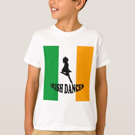 Irish Step Dancer T-shirt (Voorkant)