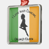 Irish Step Dancing Customize with Name Ornament (Links)