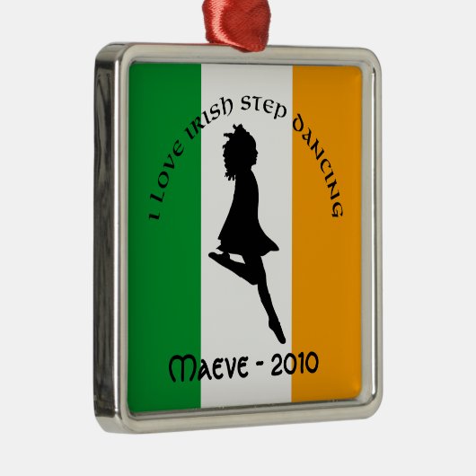 Irish Step Dancing Ornament (Rechts)