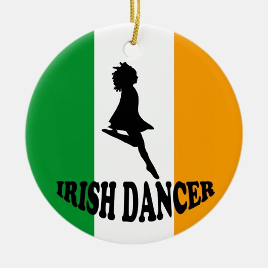 Irish Step Dancing Ornament (Voorkant)
