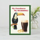 Irish Stout Bridal Shower Invitation (Debout devant)