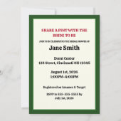 Irish Stout Bridal Shower Invitation (Dos)