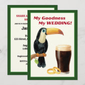 Irish Stout Bridal Shower Invitation (Devant / Derrière)