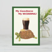 Irish Stout Bridal Shower Invitation (Debout devant)