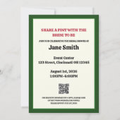 Irish Stout Bridal Shower Invitation (Dos)