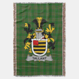 Irish Tallant of Tallon familiewapen Deken