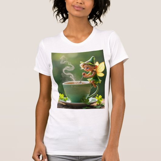 Irish Tea Fairy T-Shirt (Devant)