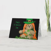Irish Teddy Bear Kaart (Voorkant)