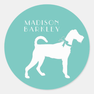 Irish Terrier Dog Puppy Ronde Sticker
