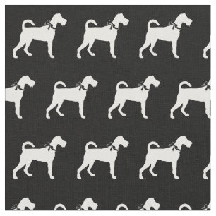 Irish Terrier Dog Silhouette Pet Stof
