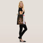 Irish Terrier Lover Canvas tas (Op model)