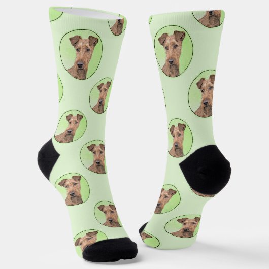 Irish Terrier Sokken (Gebogen)