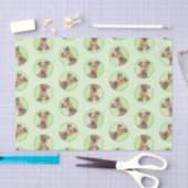 Irish Terrier Tissuepapier (Craft)