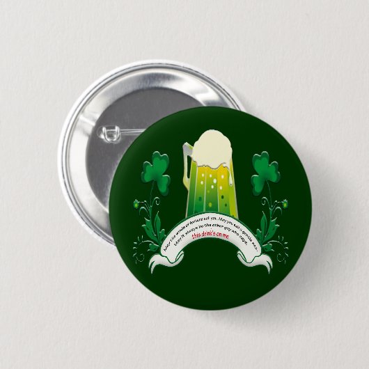 Irish Toast Button (Voorkant /achterkant)