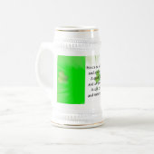 Irish Toast Stein Mok (Voorkant links)