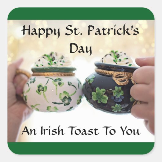 Irish Toast Sticker (Voorkant)