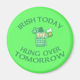 Irish Today Hung Over Morgen Magneet