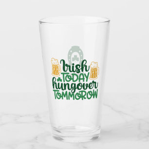 Irish Today Kater Morgen St Patricks Day Glas