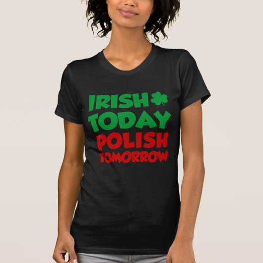 Irish Today Poolse Morgen T-shirt (Voorkant)