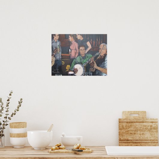 Irish Trad Poster (Keuken)