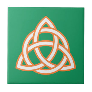 Irish Trinity Knot Triquetra Celtic Patricks Day Tegeltje