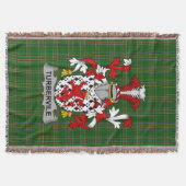 Irish Tuberville of Tuberville wapenschild familie Deken (Voorkant)