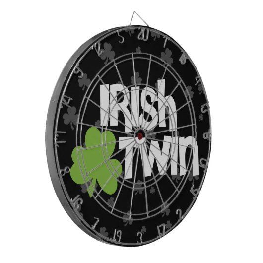 Irish Twin Dartbord (Voorkant Links)