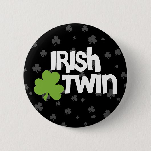 Irish Twin Ronde Button 5,7 Cm (Voorkant)
