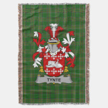 Irish Tynte Coat of Arms Family Crest Ireland
