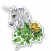 Irish Unicorn Sticker (Voorkant)