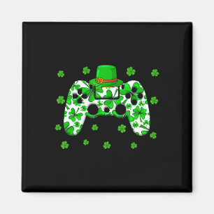 Irish Video Game Controller St Patricks Day Gamer Magneet