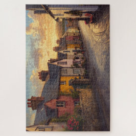 Irish Village Jigsaw Puzzle Legpuzzel