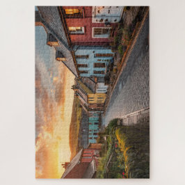 Irish Village Jigsaw Puzzle Legpuzzel