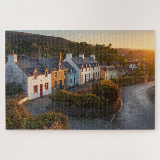 Irish Village Jigsaw Puzzle Legpuzzel (Horizontaal)
