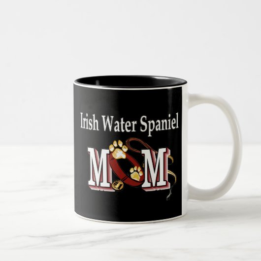 Irish Water Spaniel Maman Mug (Droit)