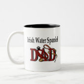 Irish Water Spaniel Papa Mug (Gauche)