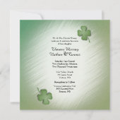 Irish Wedding Invitation Kaart (Voorkant)