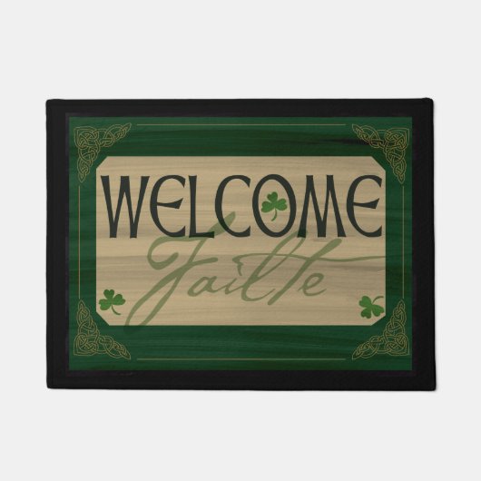 Irish Welcome Failte Mat (Voorkant)