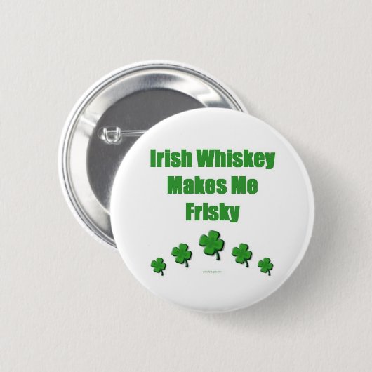 Irish Whiskey Button (Voorkant /achterkant)