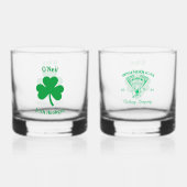 Irish Whiskey Glass Whisky Glas (Achterkant)
