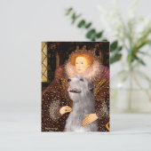 Irish Wolfhound 6 - Queen Briefkaart (Staand voorkant)