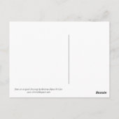 Irish Wolfhound A L'Air Plaisante Carte Postale (Dos)