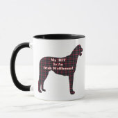 Irish Wolfhound BFF Mug (Gauche)