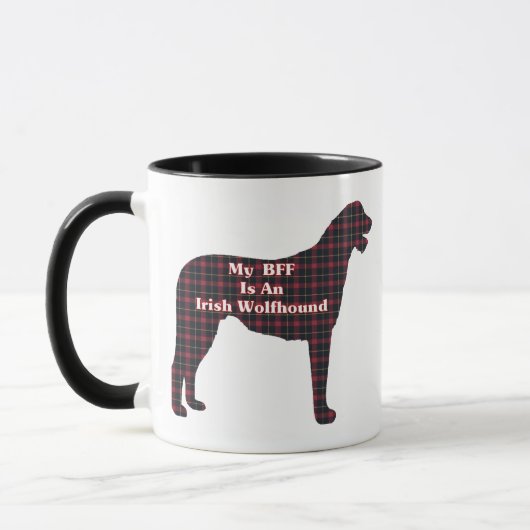 Irish Wolfhound BFF Mug (Gauche)