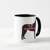 Irish Wolfhound BFF Mug (Devant droit)
