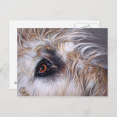 Irish Wolfhound Briefkaart (Voorkant / Achterkant)