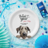 Irish Wolfhound Dog Papieren Bordje (Feest)