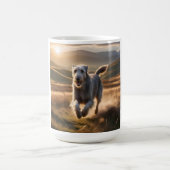 Irish Wolfhound Élégante race café Mug (Centre)